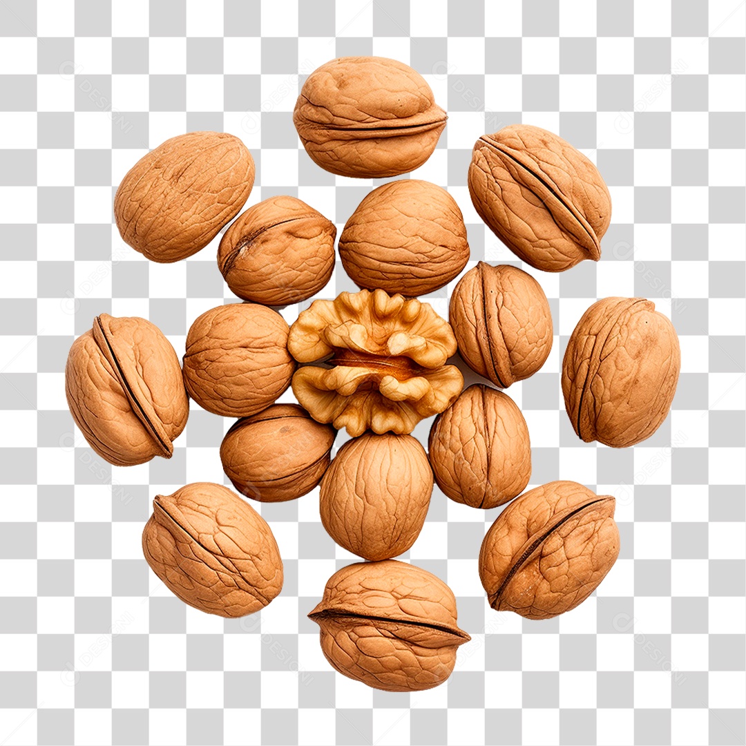 Nozes PNG Transparente