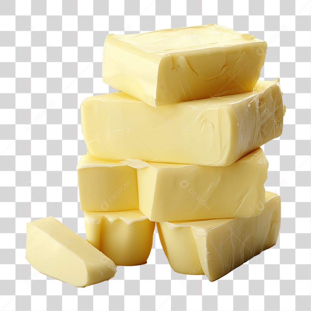 Pedaços de Manteiga PNG Transparente