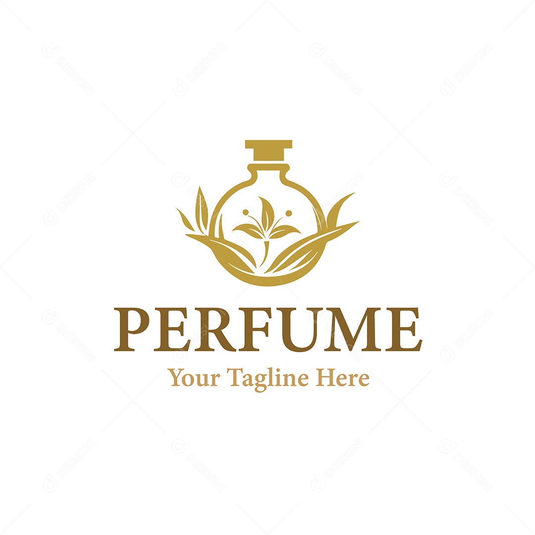 Modelo de Logo de Perfumaria Vetor EPS Editável