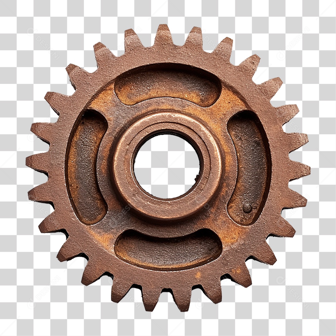 Coroa de Moto Bicicleta Metal PNG Transparente