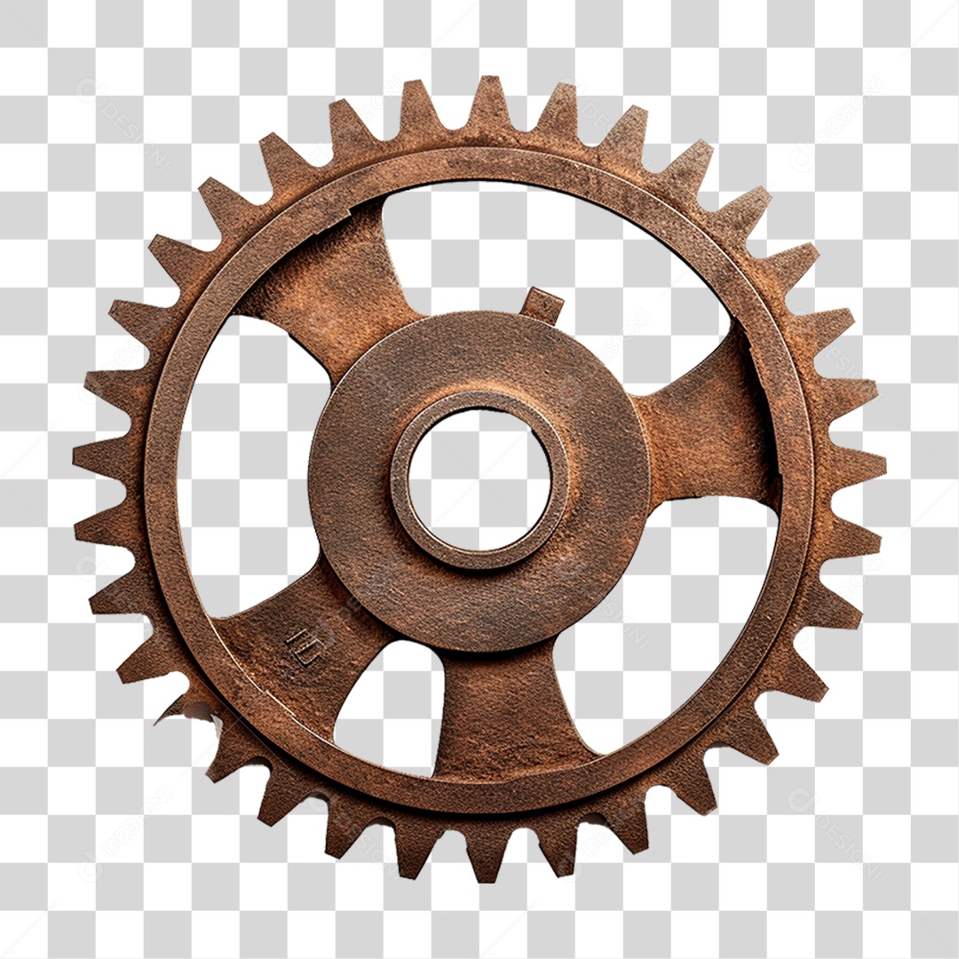 Coroa de Moto Bicicleta Metal PNG Transparente