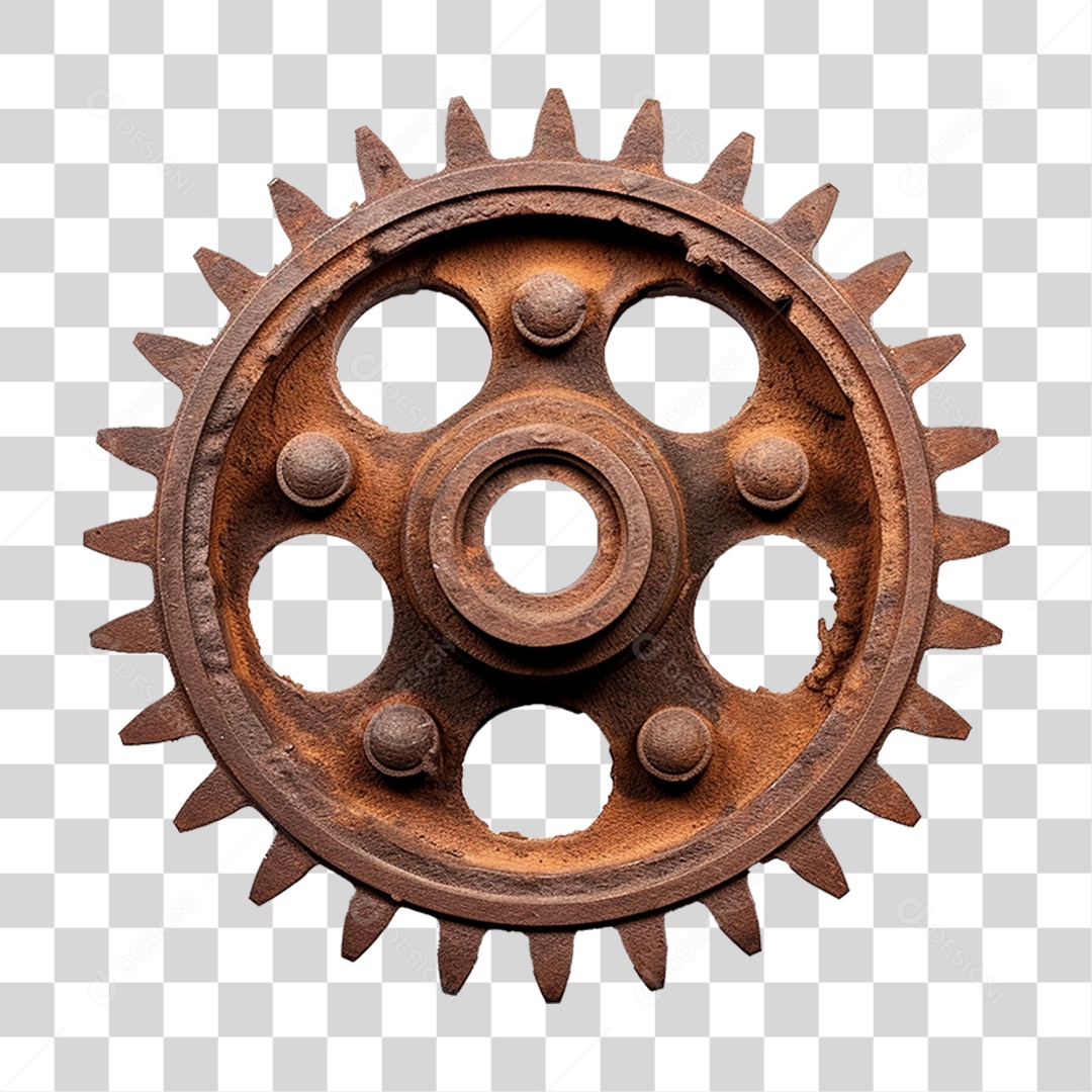 Coroa de Moto Bicicleta Metal PNG Transparente