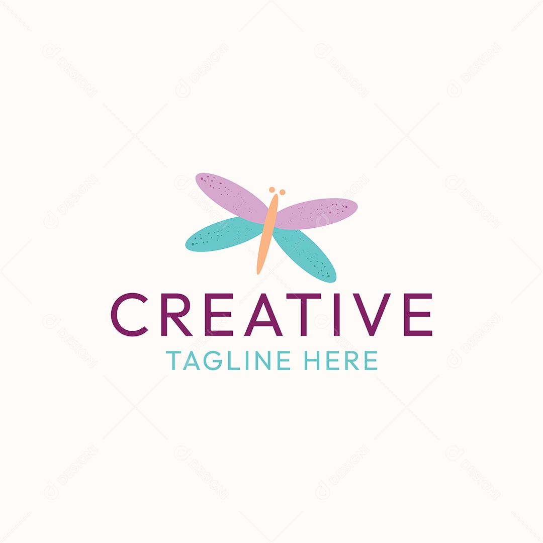 Modelo de Logo Criativo Vetor EPS Editável