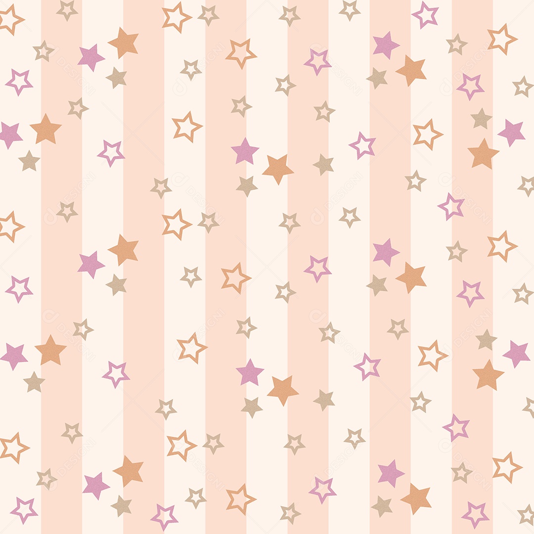 Papel de Parede de Estrelas Ilustração Vetor EPS