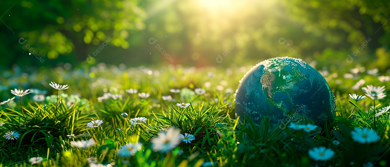 ESG, Meio Ambiente, Social e Governança, indústria sustentável de energia verde IA generativa ambiental.