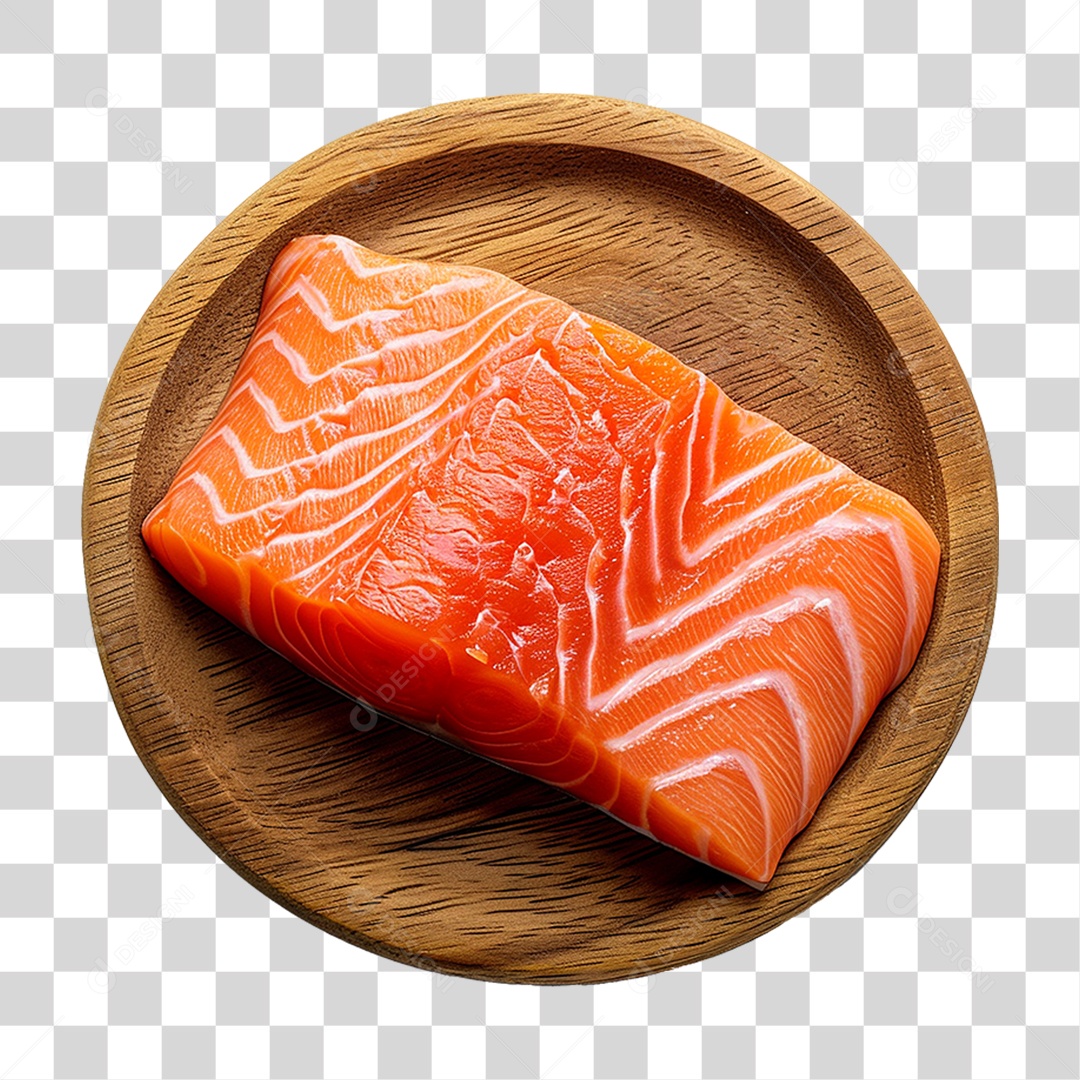 Salmão Peixe Corte PNG Transparente