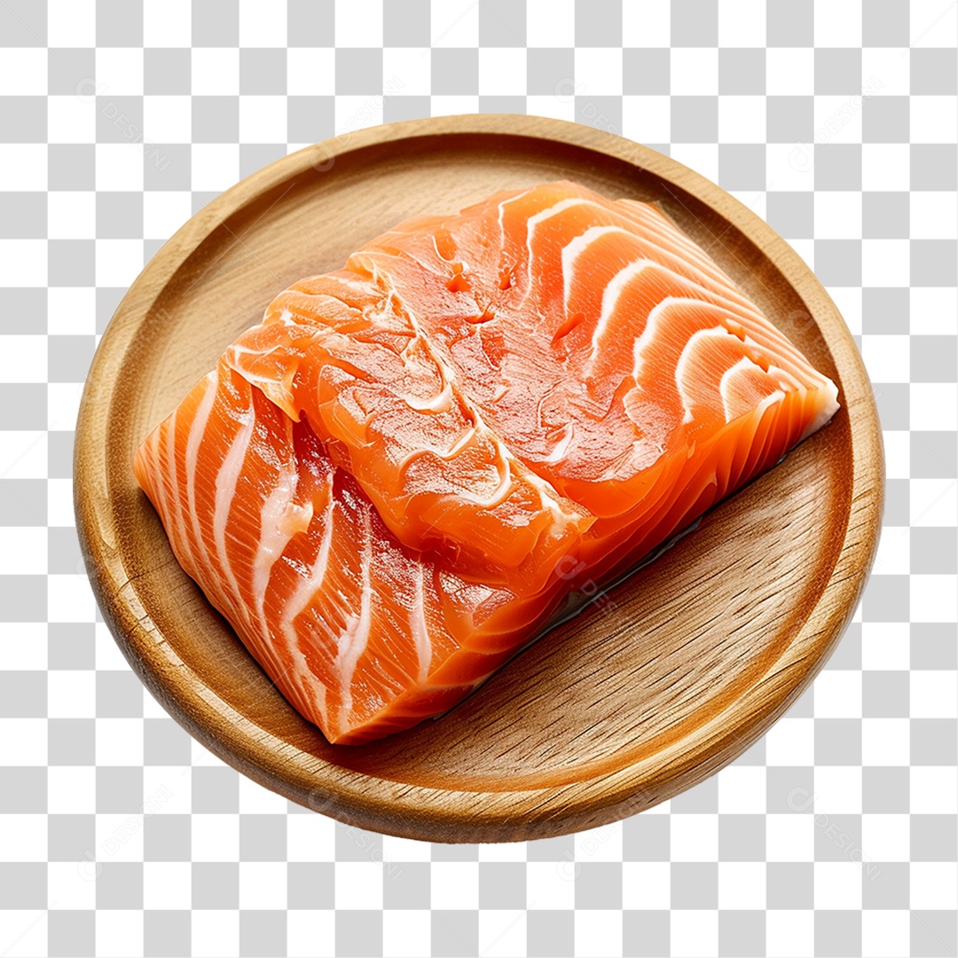 Salmão Peixe Corte PNG Transparente