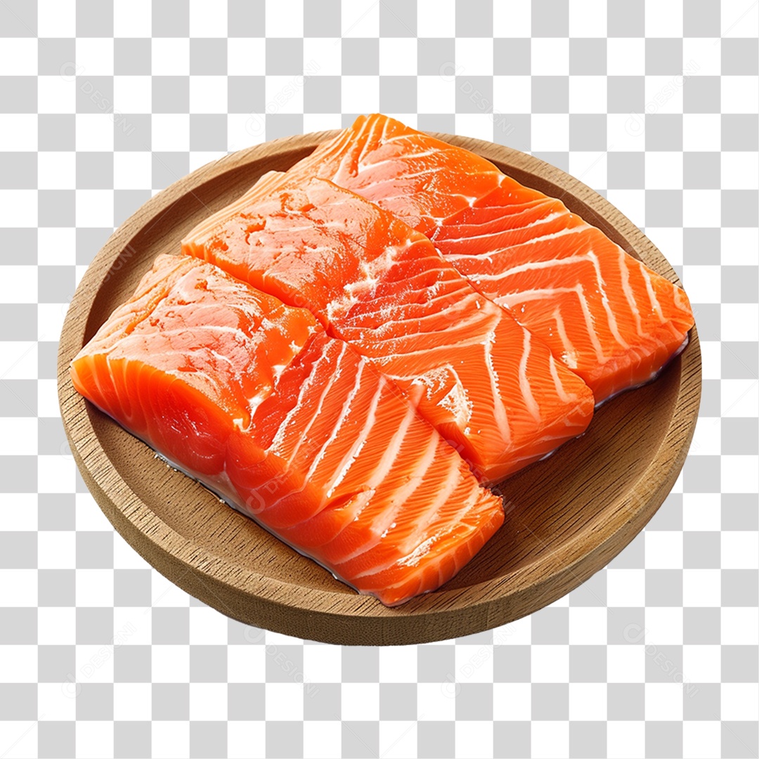 Salmão Peixe Corte PNG Transparente