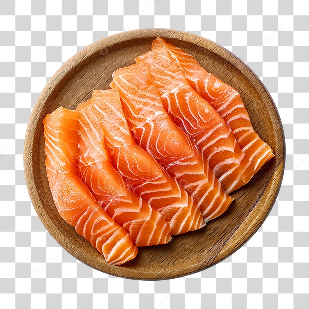 Salmão Peixe Corte PNG Transparente