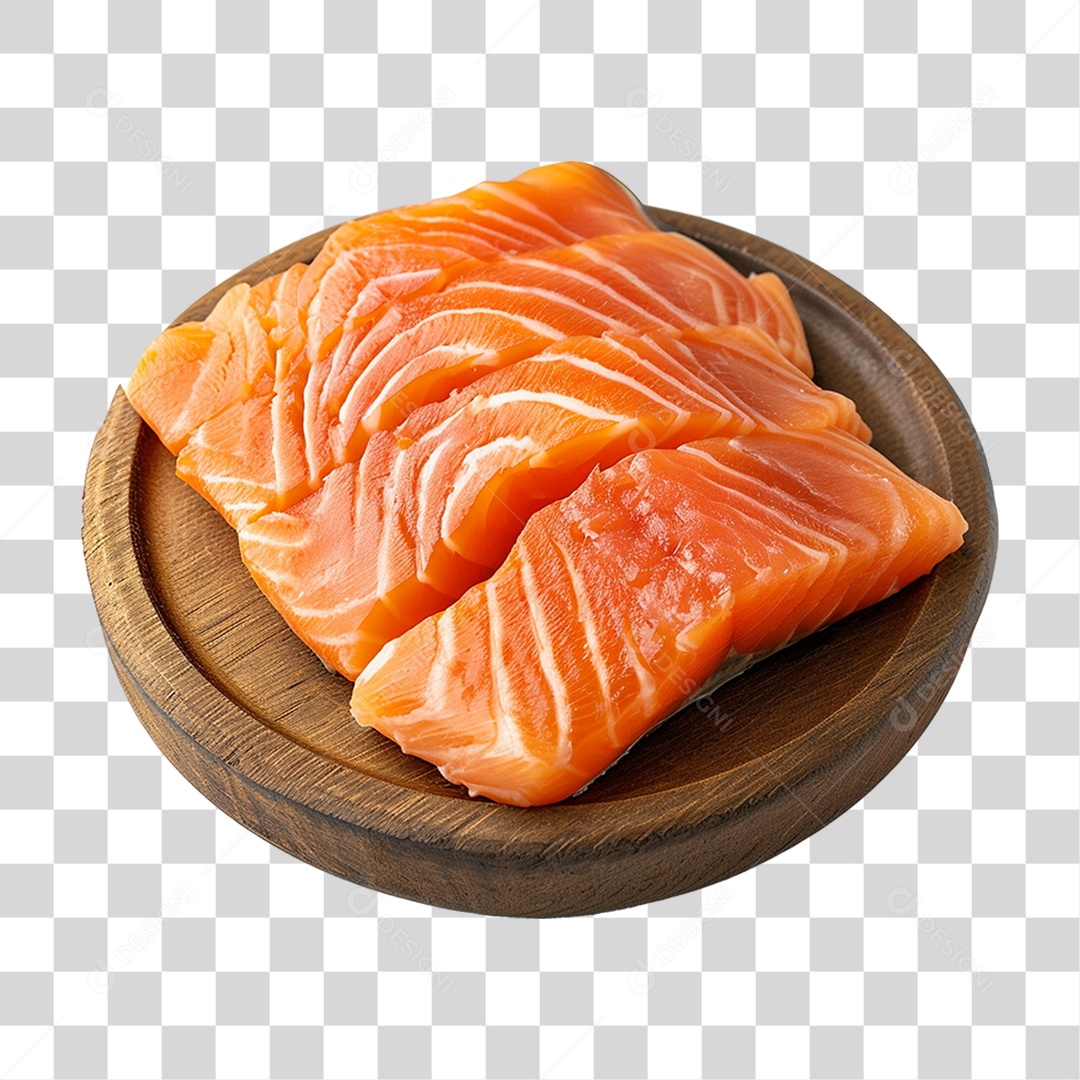 Salmão Peixe Corte PNG Transparente