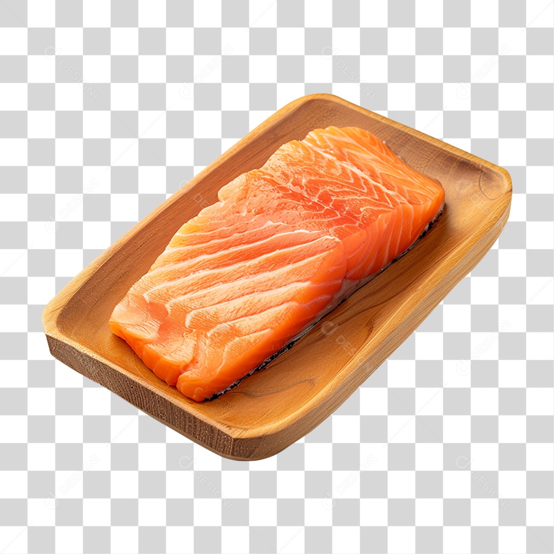 Salmão Peixe Corte PNG Transparente
