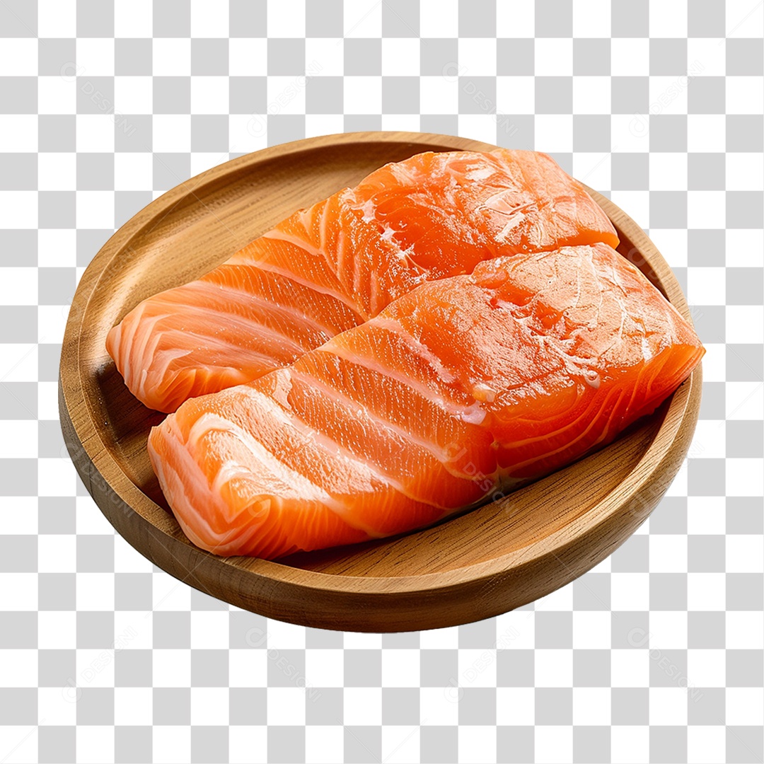 Salmão Peixe Corte PNG Transparente