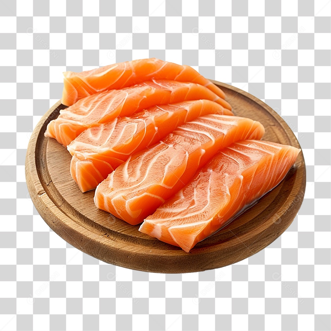 Salmão Peixe Corte PNG Transparente