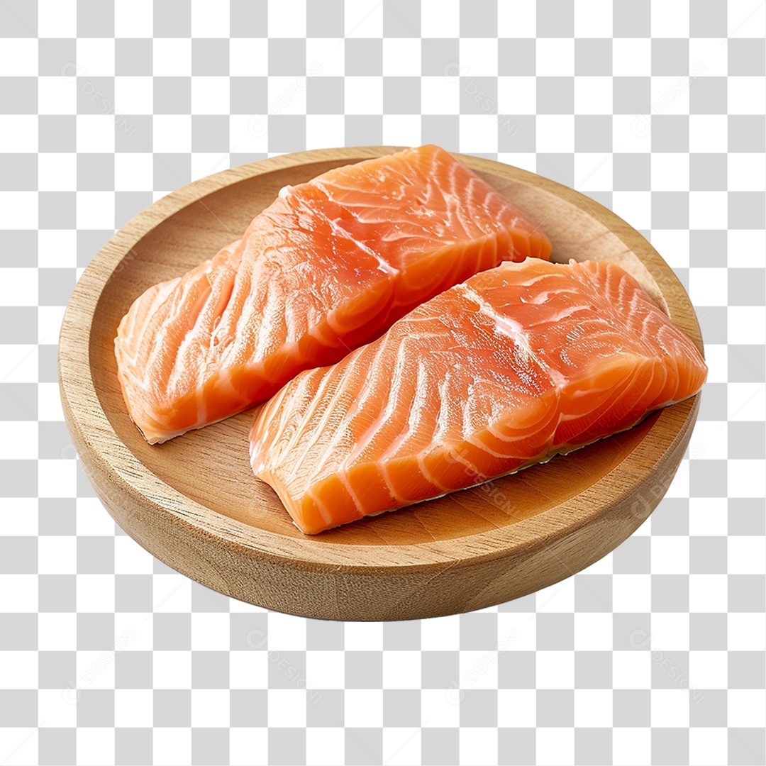 Salmão Peixe Corte PNG Transparente