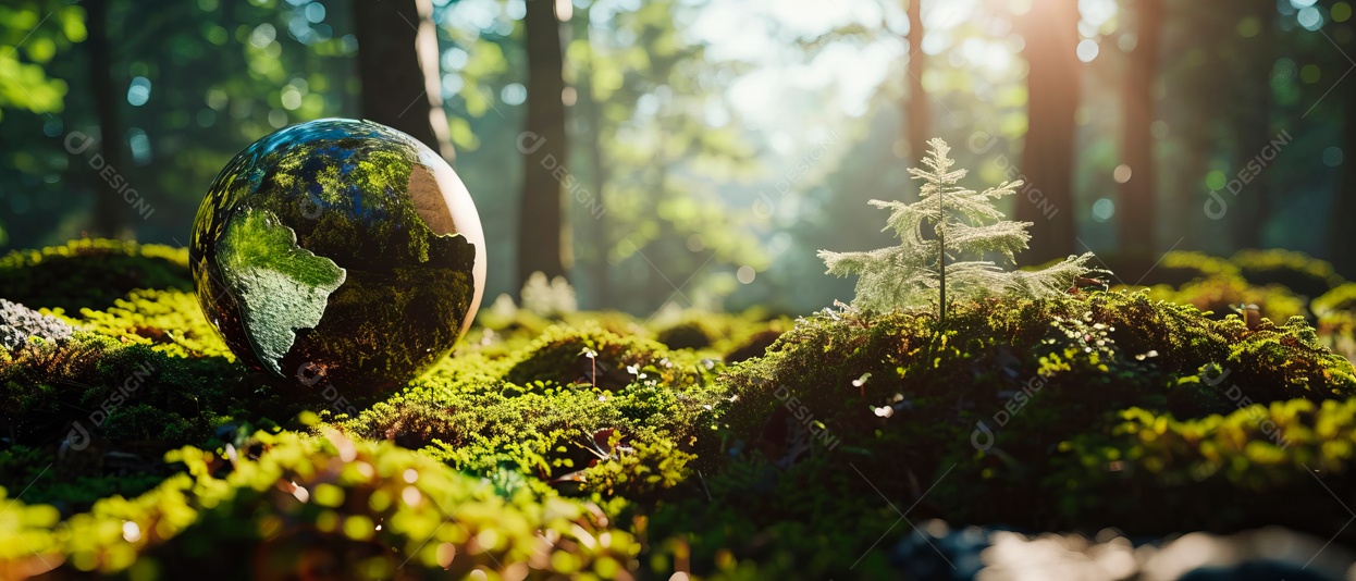 Ame a conservação da natureza mundial Proteja o meio ambiente IA generativa.