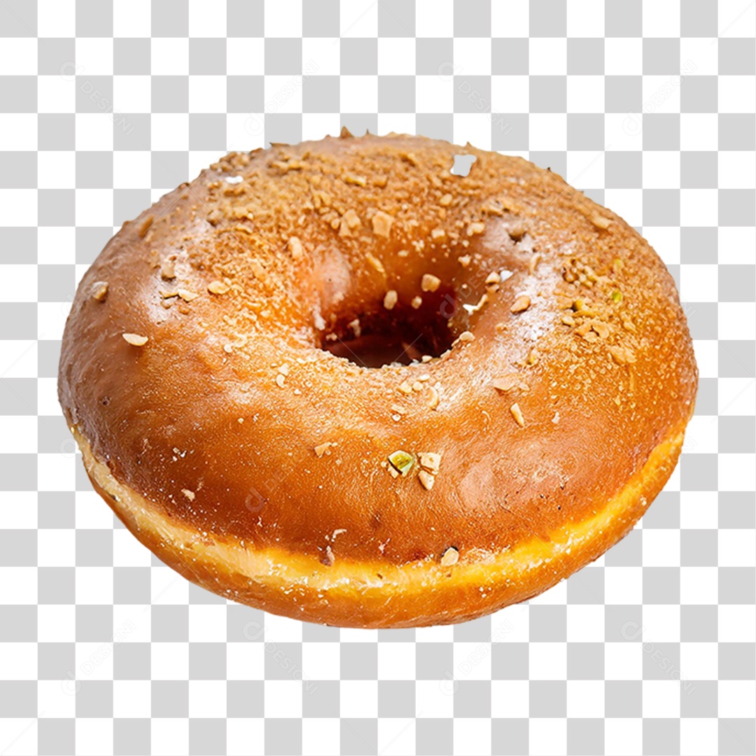 Rosquinha de Chocolate PNG Transparente
