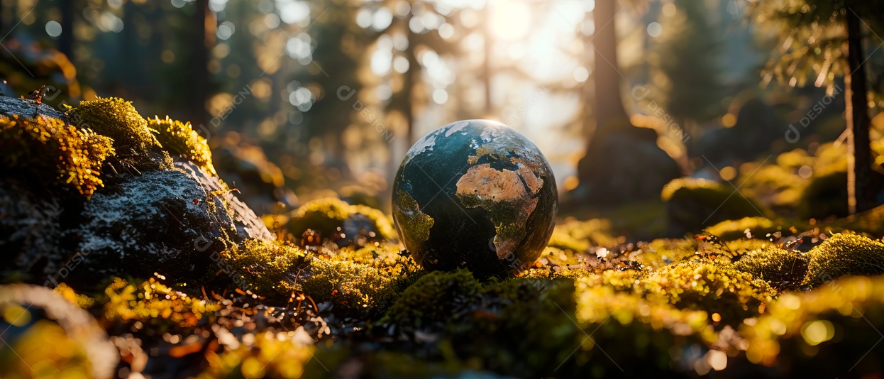 Ame a conservação da natureza mundial Proteja o meio ambiente IA generativa.