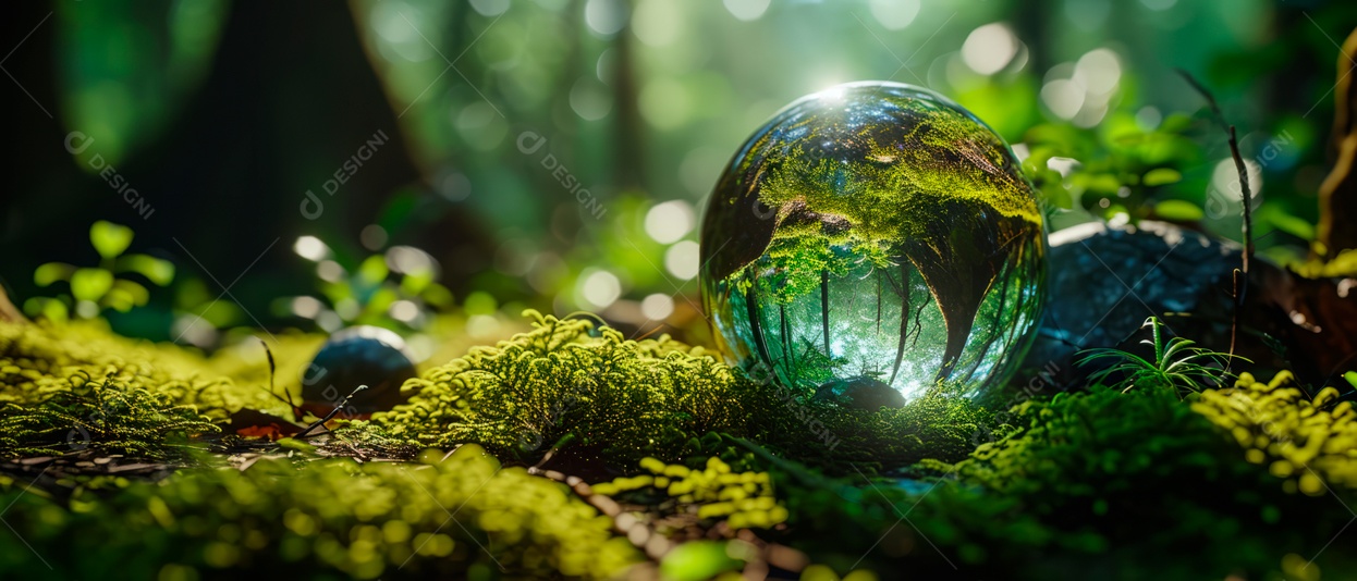 Ame a conservação da natureza mundial Proteja o meio ambiente IA generativa.