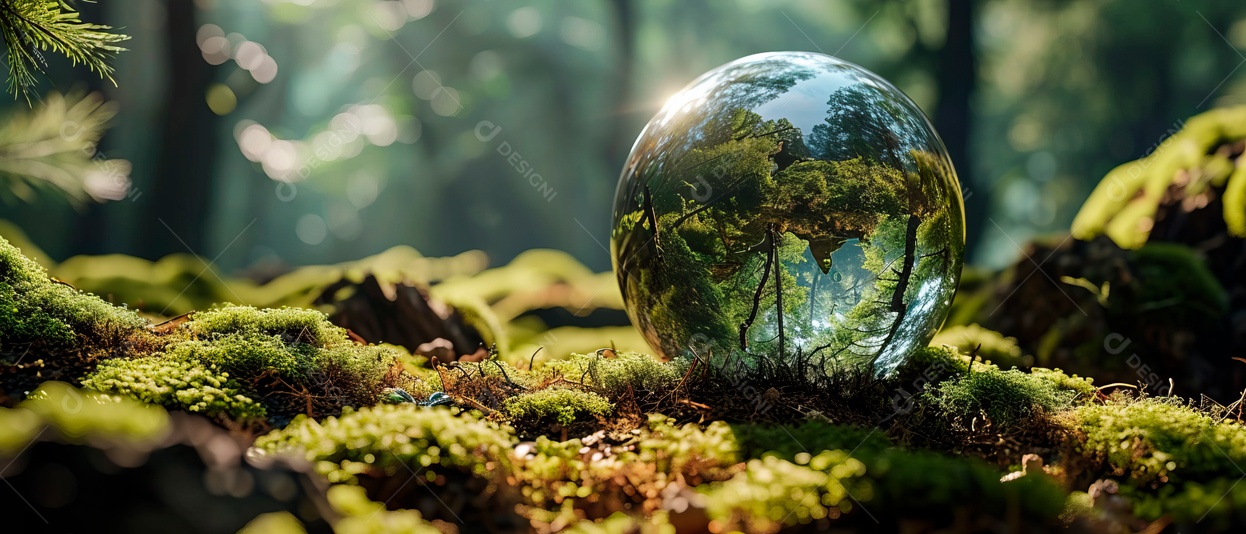 Ame a conservação da natureza mundial Proteja o meio ambiente IA generativa.