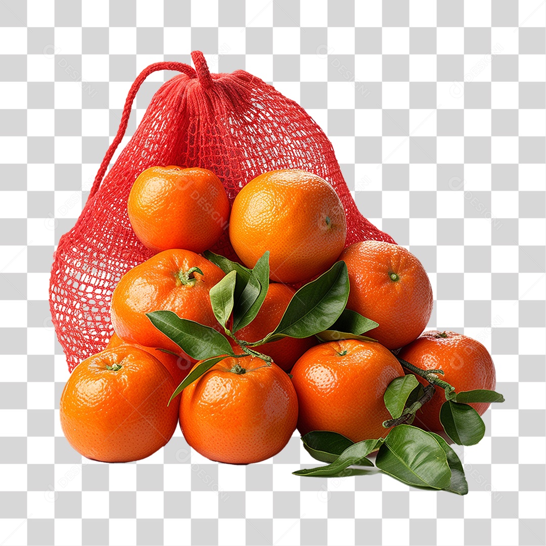 Fruta Tangerinas PNG Transparente