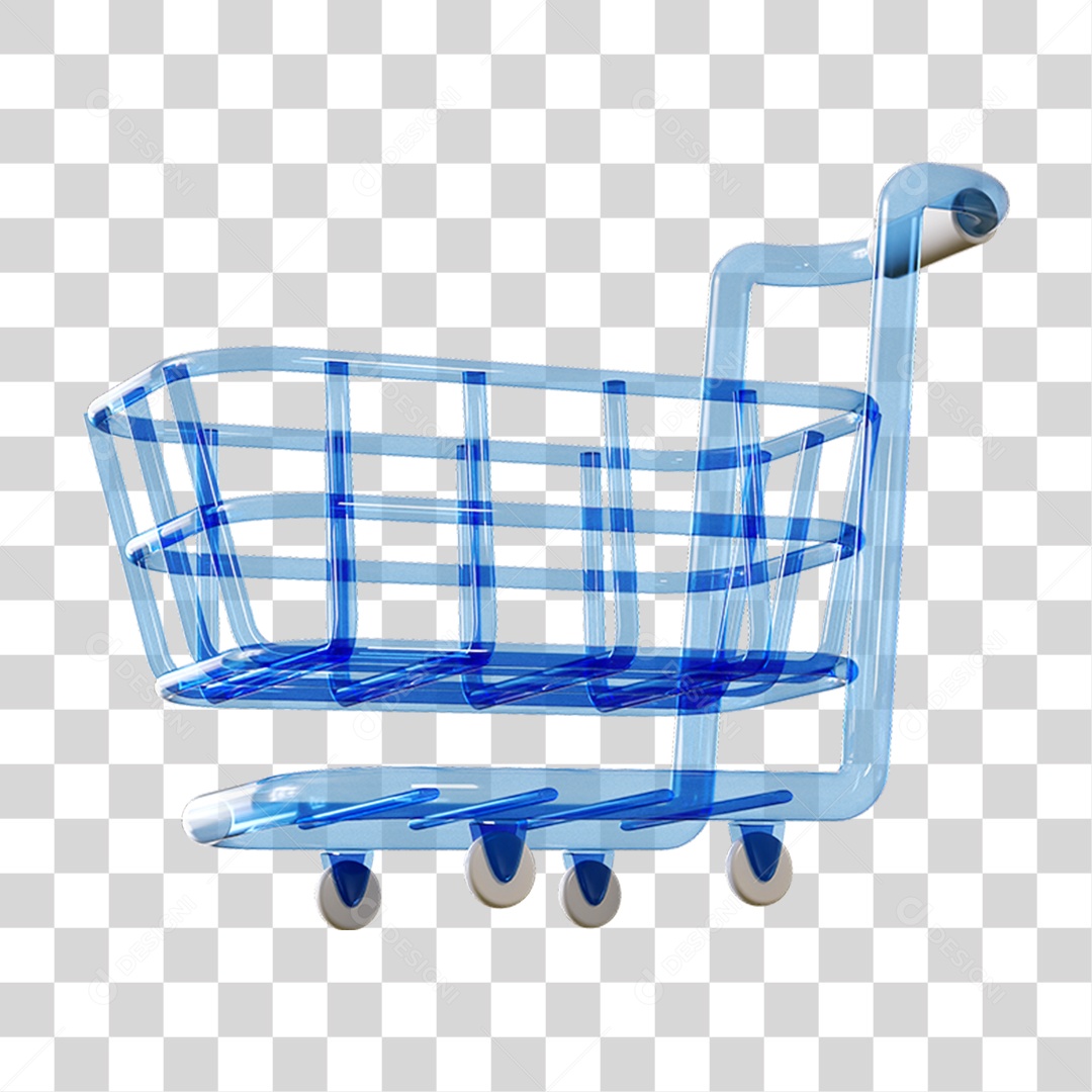 Carrinho Supermercado Lojas PNG Transparente