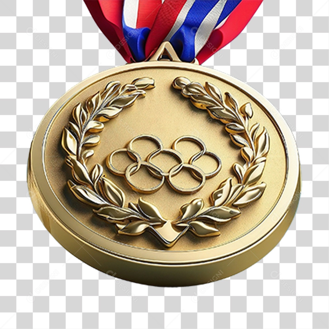 Medalha Olímpica PNG Transparente