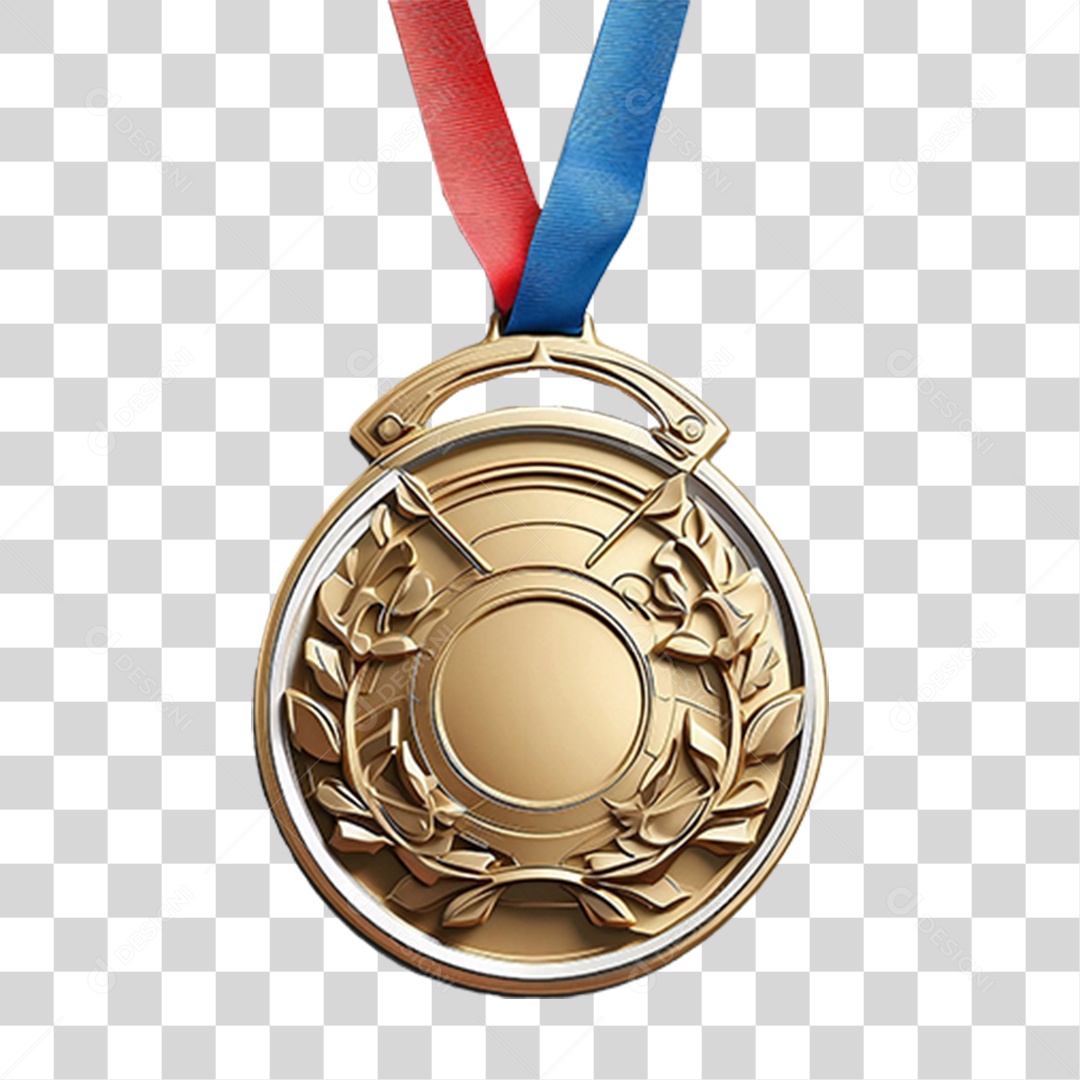 Medalha Olímpica PNG Transparente