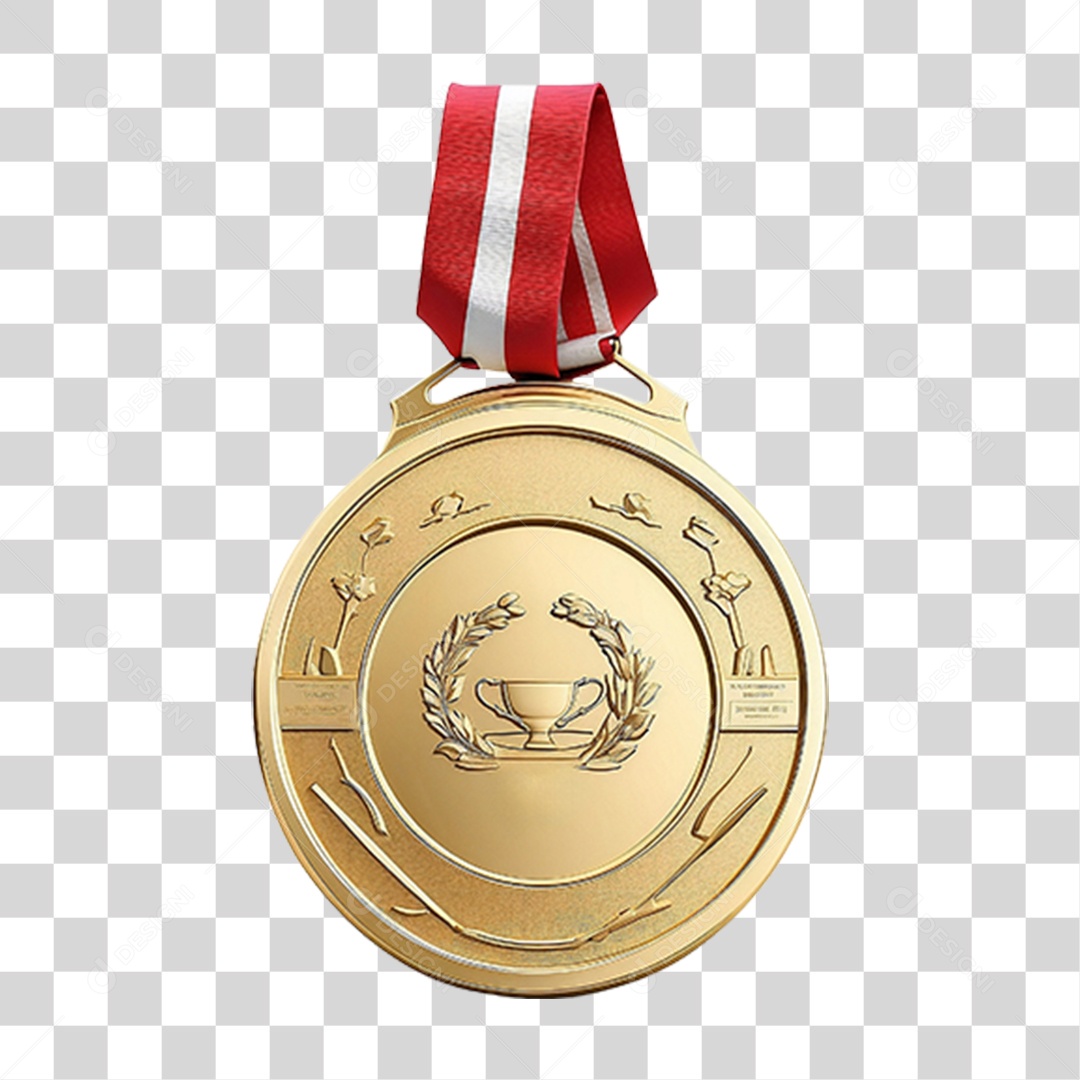 Medalha Olímpica PNG Transparente