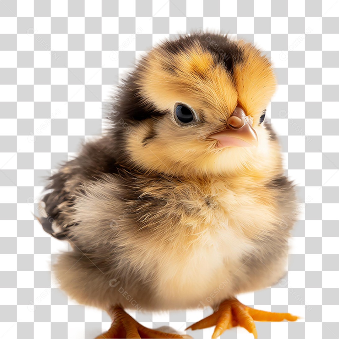 Pintinho Amarelo PNG Transparente