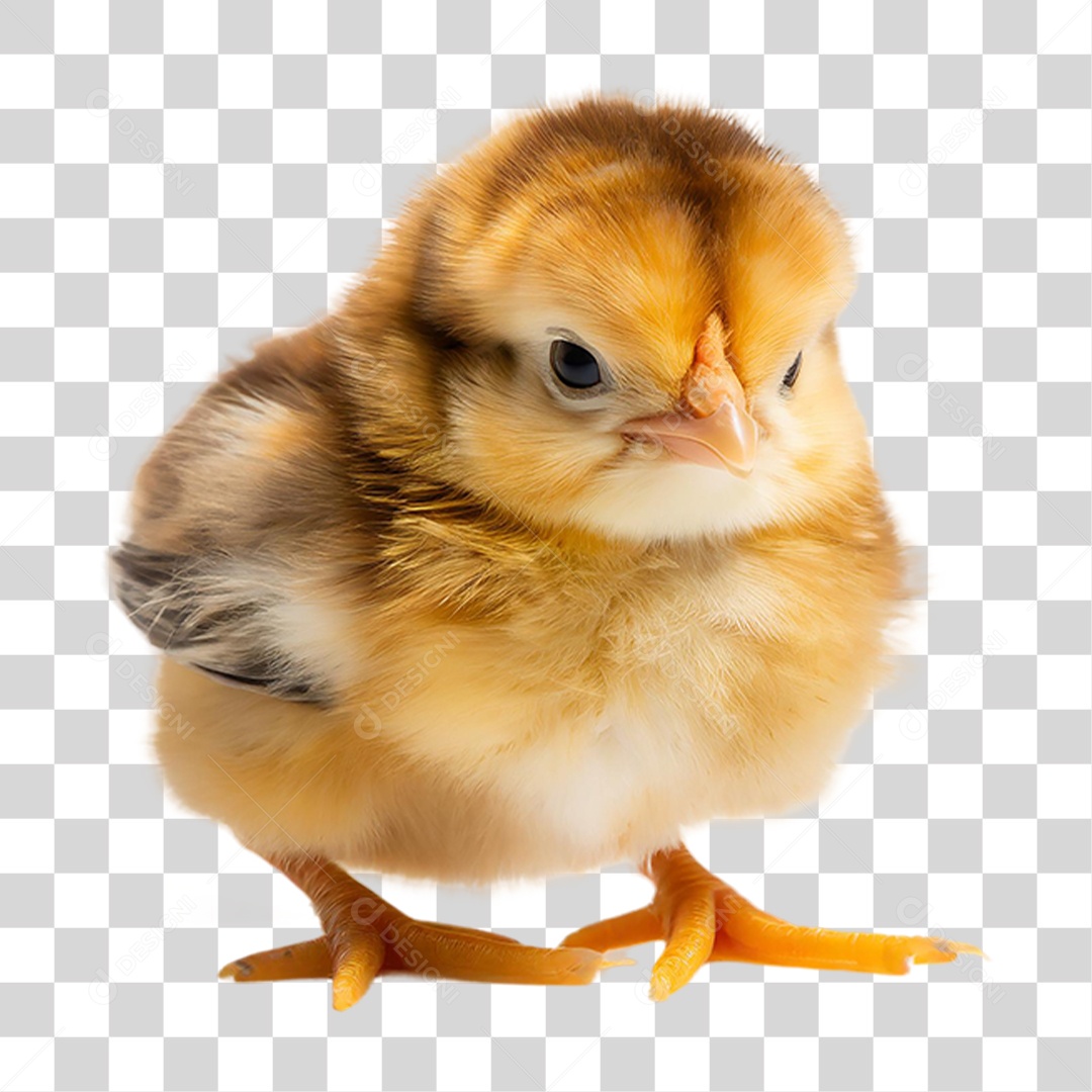 Pintinho Amarelo PNG Transparente