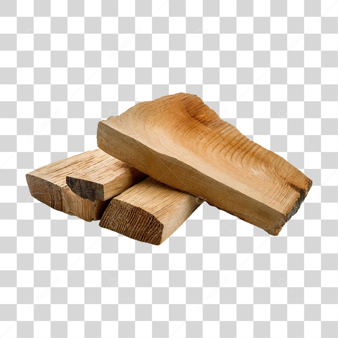 Pilha de Madeiras PNG Transparente