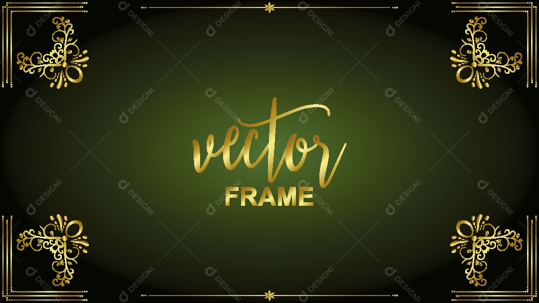 Ornamento Vintage Ilustração Vetor EPS
