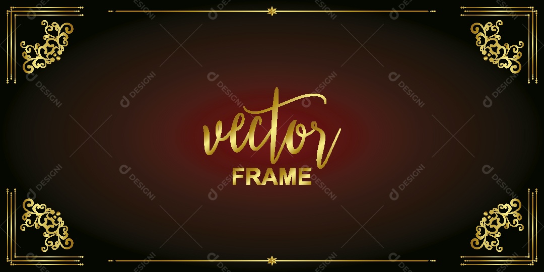 Ornamento Vintage Ilustração Vetor EPS