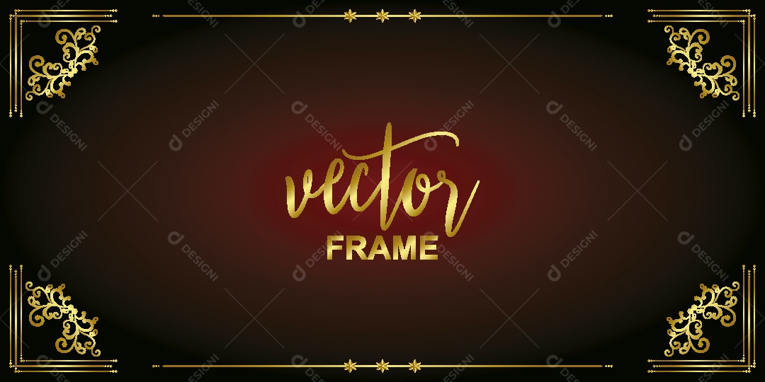 Ornamento Vintage Ilustração Vetor EPS