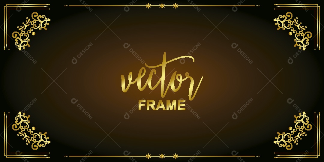 Ornamento Vintage Ilustração Vetor EPS