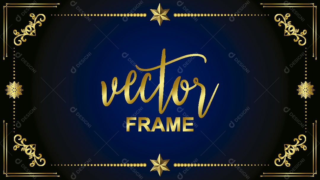 Ornamento Vintage Ilustração Vetor EPS