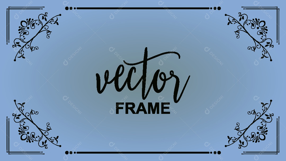 Ornamento Vintage Ilustração Vetor EPS