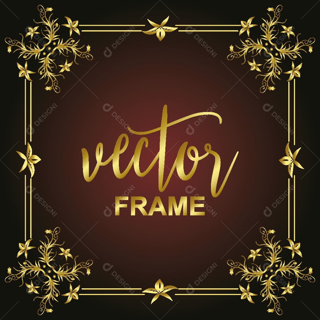 Ornamento Vintage Ilustração Vetor EPS