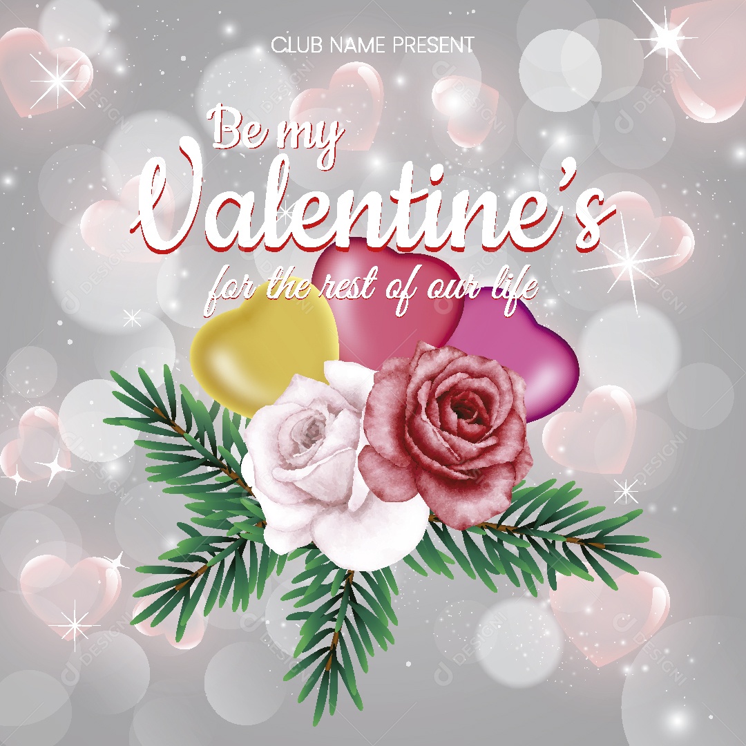 Feliz Dias dos Namorados Ilustração Vetor EPS