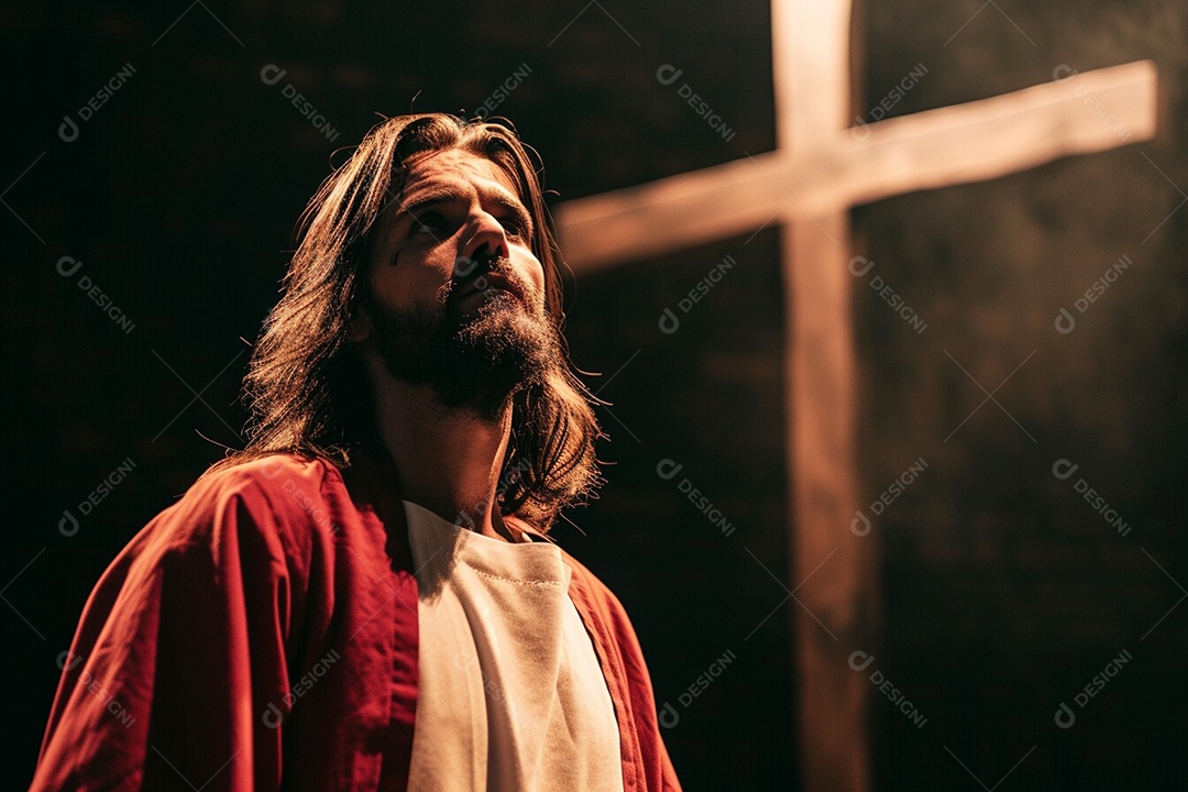 Retrato semelhante a Jesus Cristo