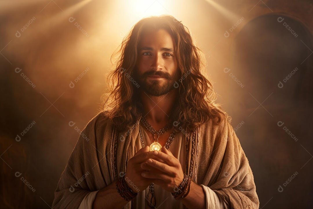 Retrato semelhante a Jesus Cristo