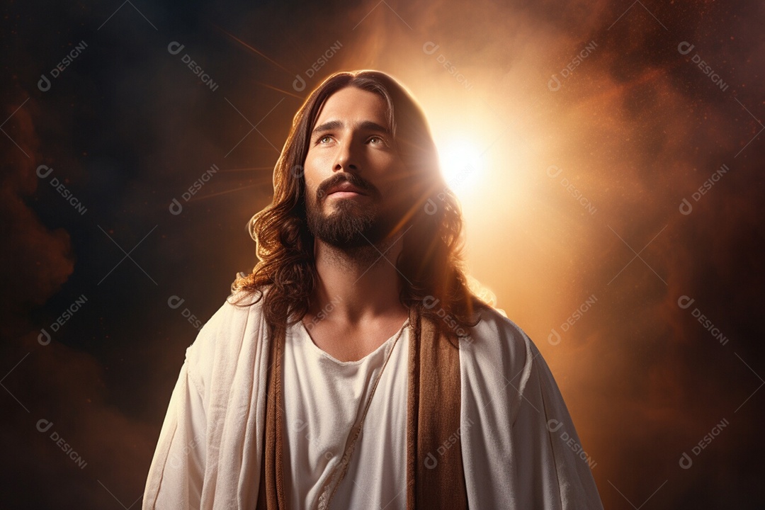 Retrato semelhante a Jesus Cristo