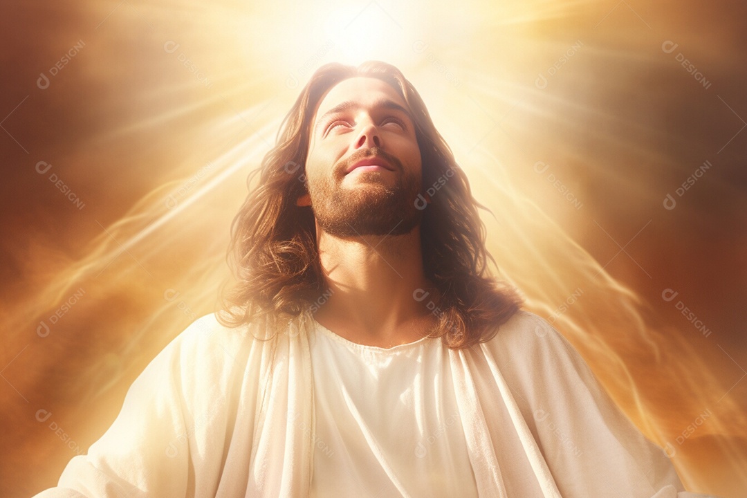 Retrato semelhante a Jesus Cristo