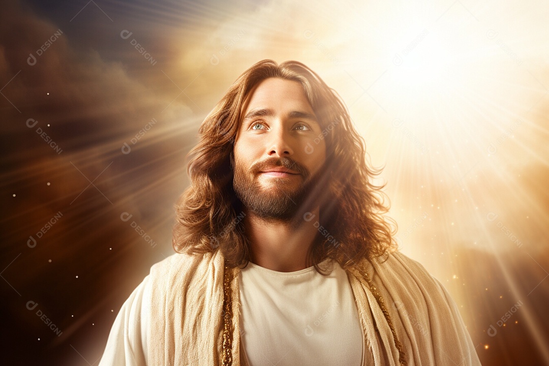 Retrato semelhante a Jesus Cristo