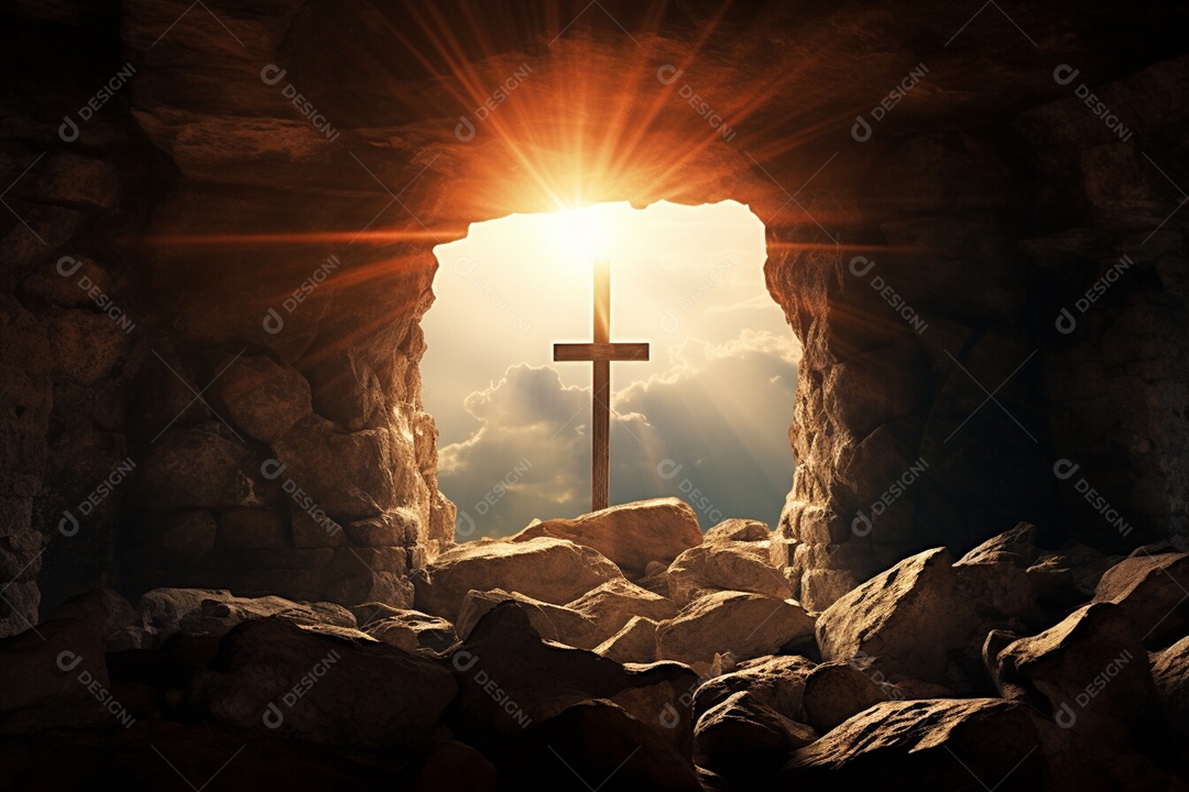 Silhueta de calvário