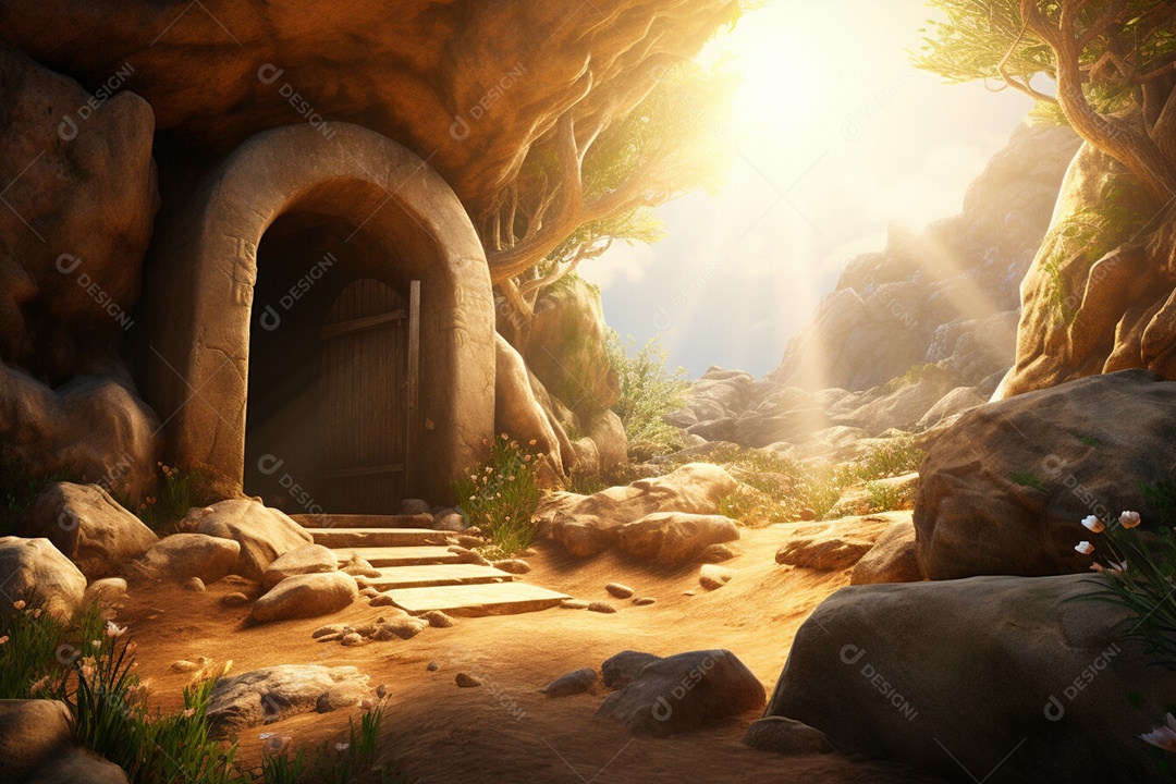 Retrato de túmulo de Jesus Cristo