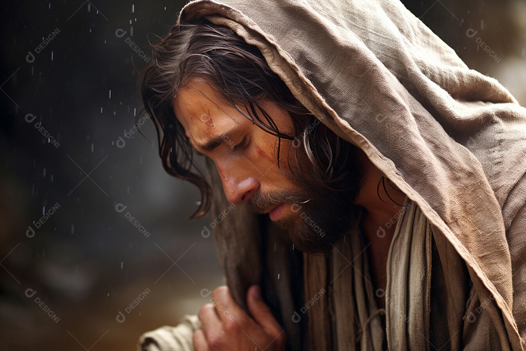 Retrato semelhante a Jesus Cristo