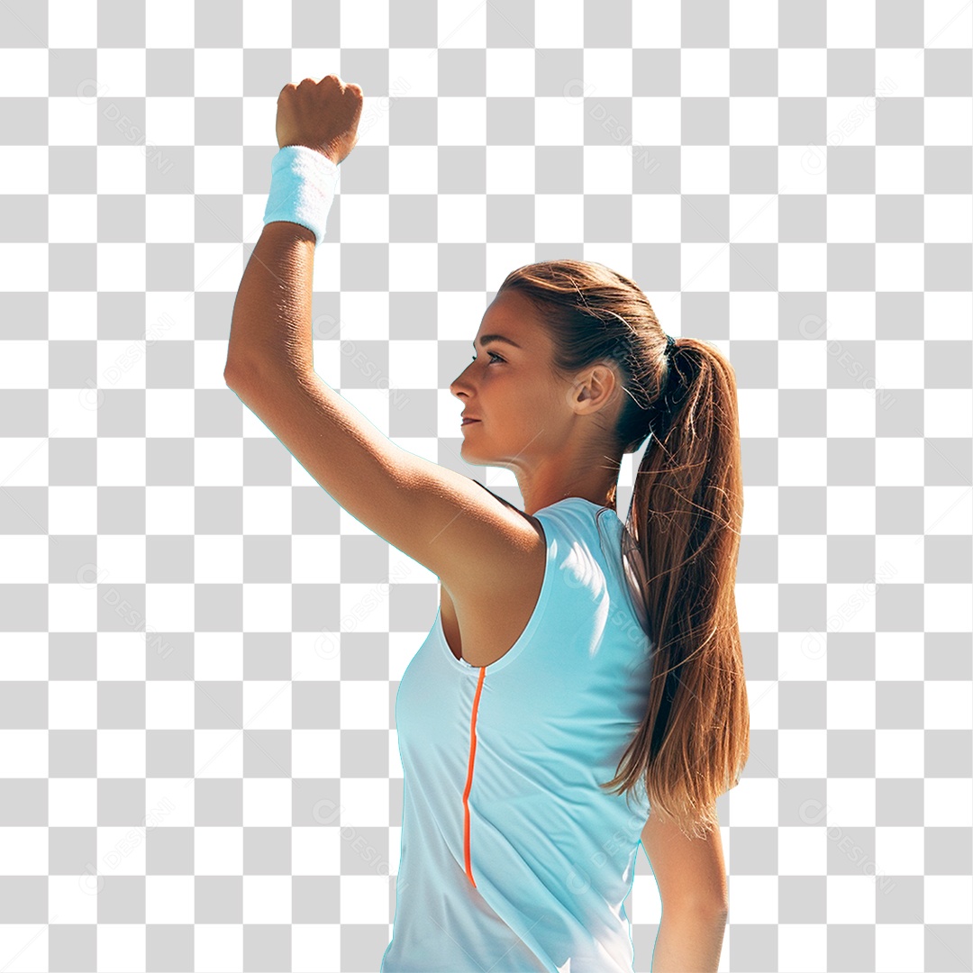 Tenista Profissional PNG Transparente