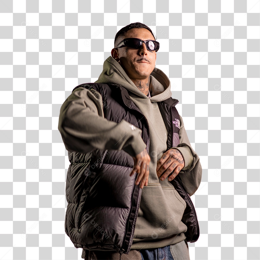 Homem Estilo Mc PNG Transparente