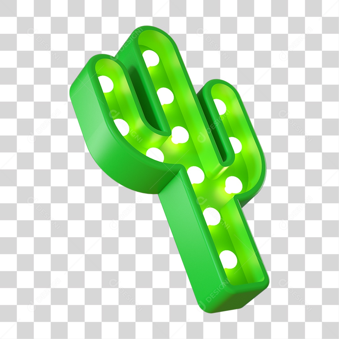 Cacto São João PNG Transparente